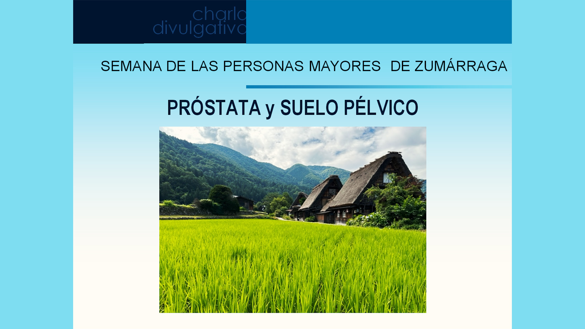 Suelo pélvico: próstata e incontinencia