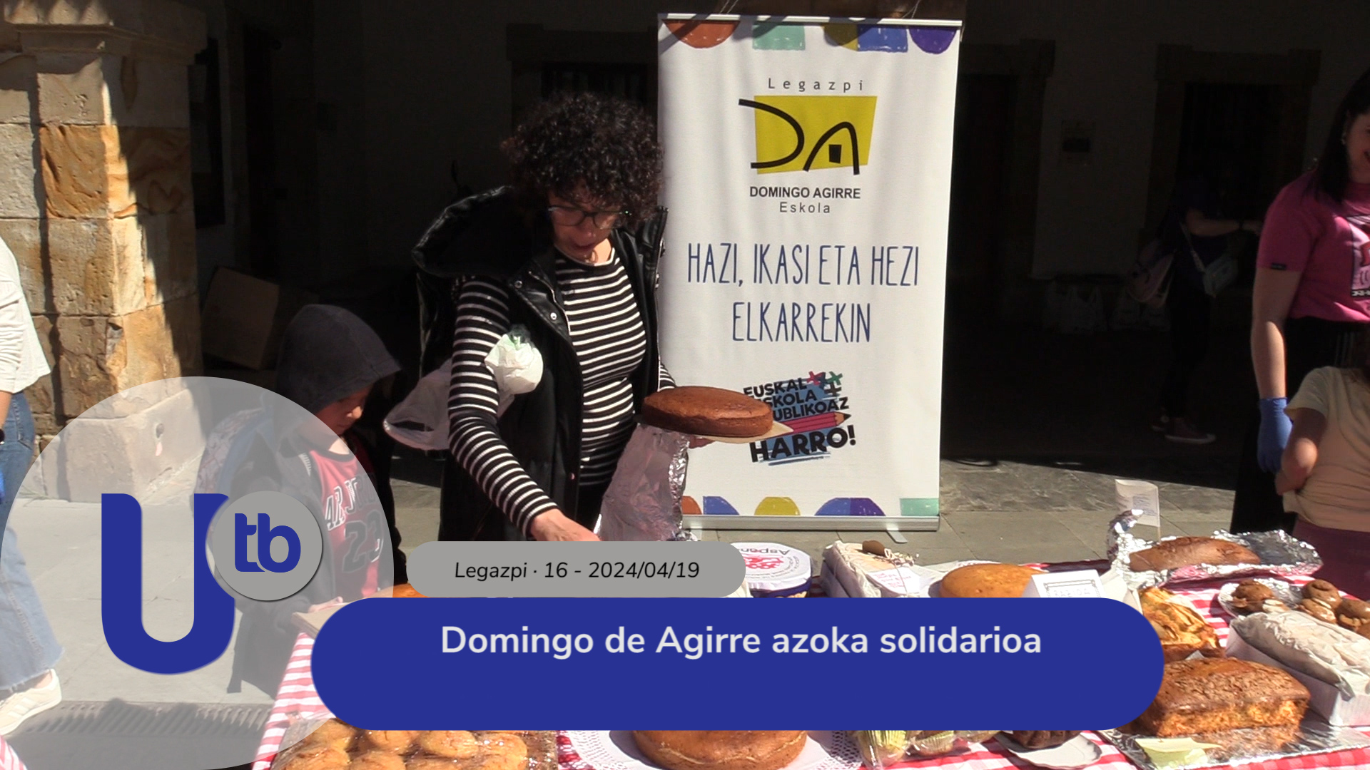 Feria solidaria Domingo de Agirre / Domingo de Agirre azoka solidarioa