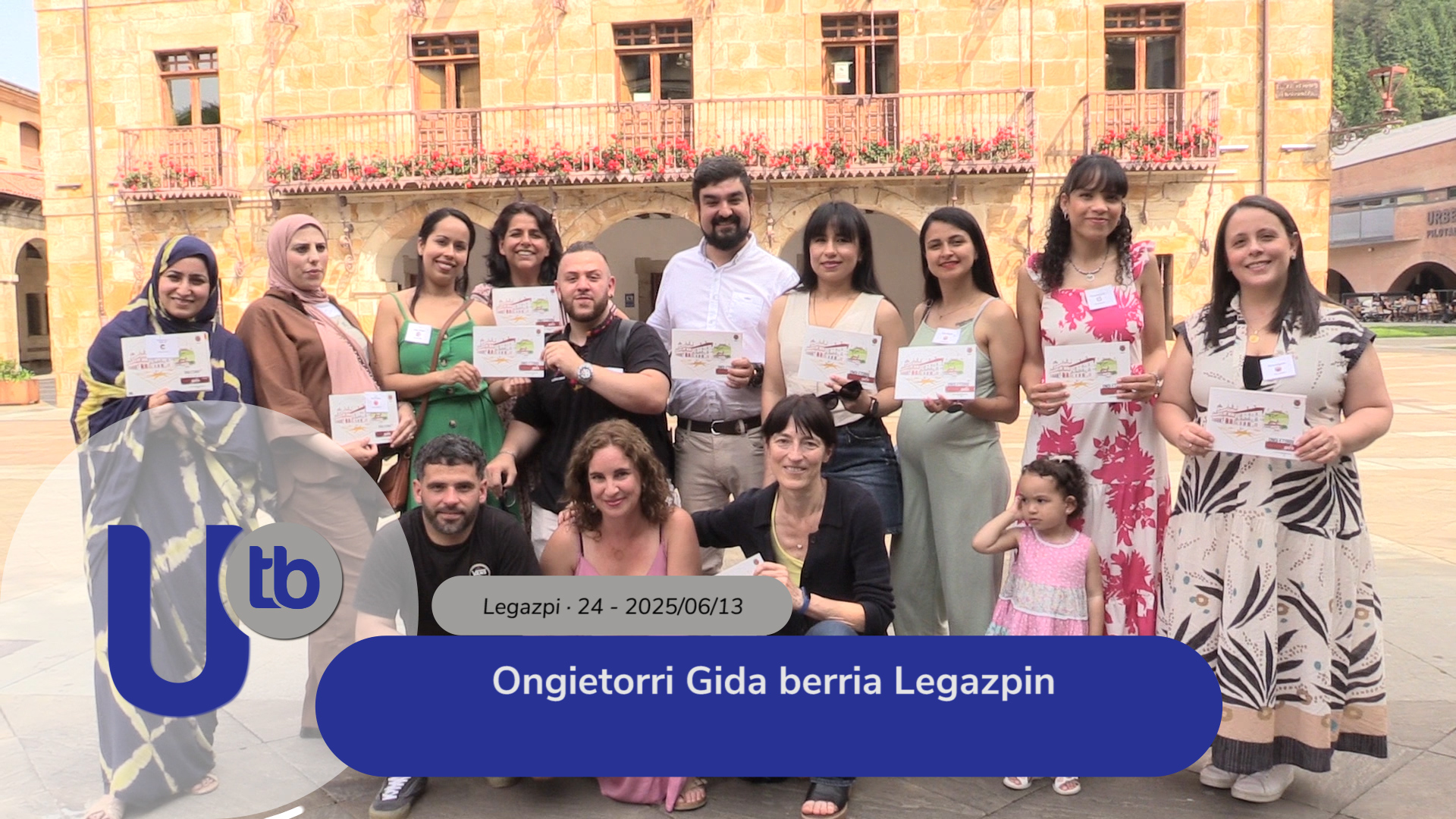 Nueva Guía de Bienvenida en Legazpi / Ongietorri Gida berria Legazpin