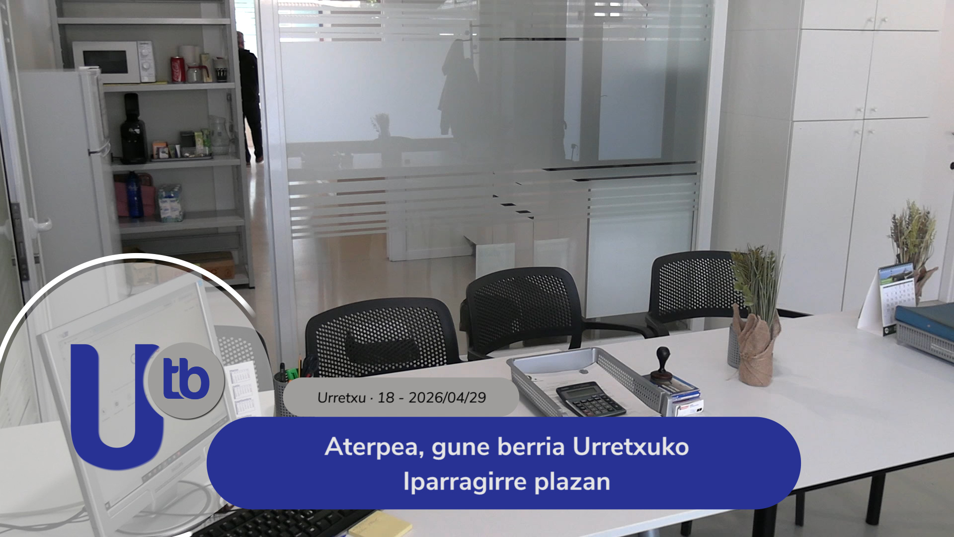 Aterpe, nuevo espacio en la plaza Iparragirre de Urretxu / Aterpea, gune berria Urretxuko Iparragirre plazan